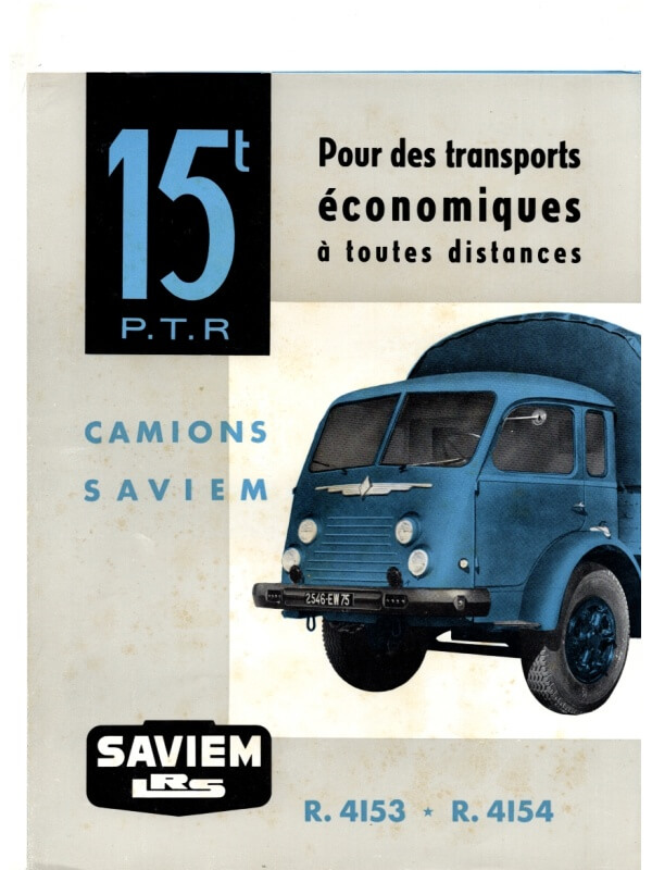 25-2742 saviem r.4153 / r.4154