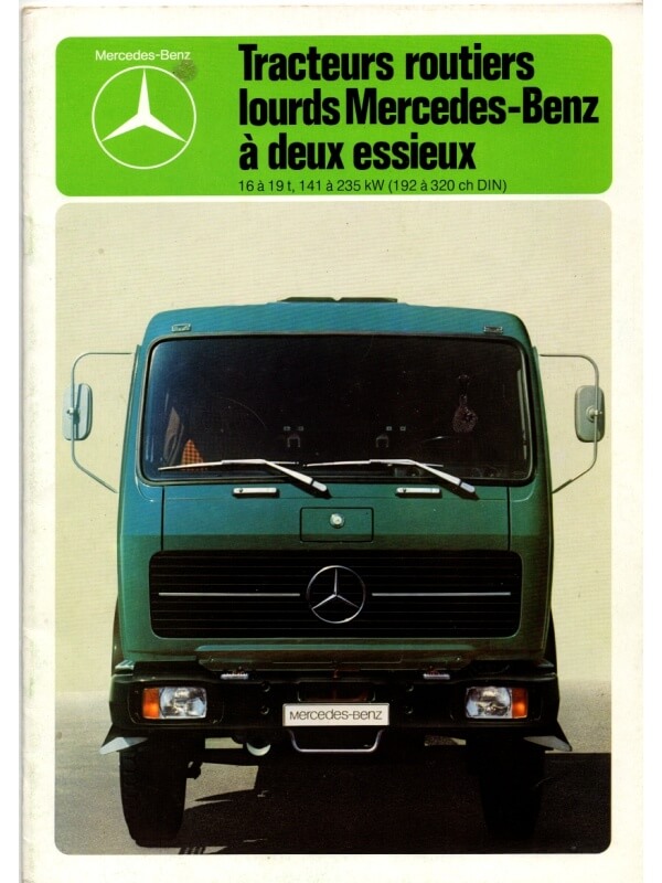 25-3148 mercedes-benz tracteurs routiers à deux essieux