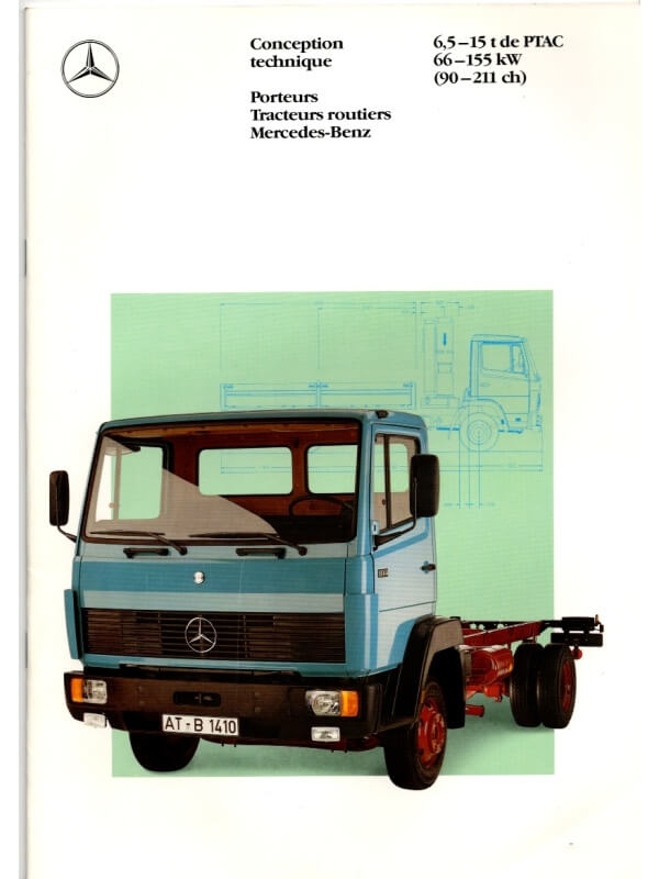 25-3151 mercedes-benz porteurs / tracteurs-routiers