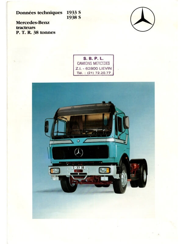 25-3154 mercedes-benz  1933 s / 1938 s