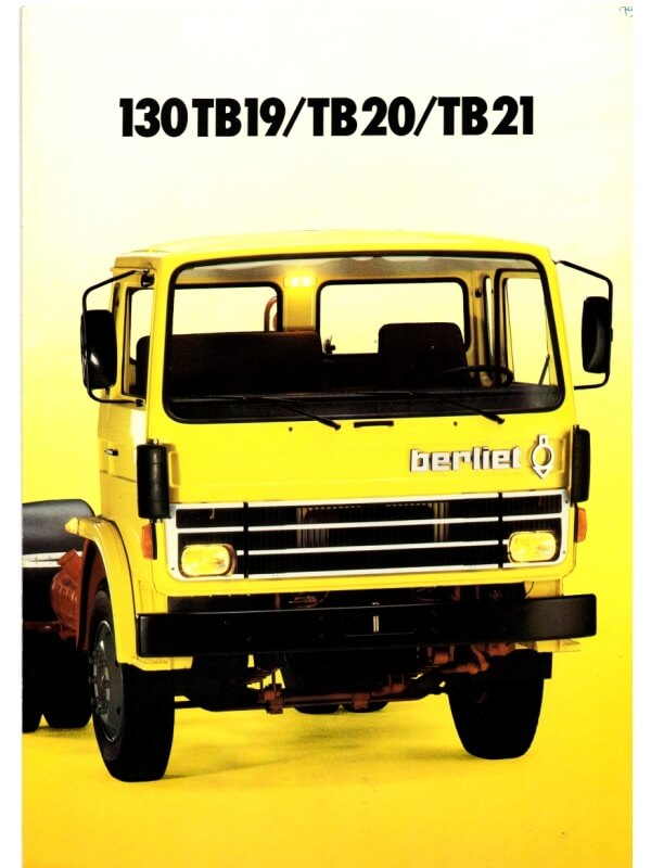 25-3678 berliet 130tb19 / tb20 / tb21