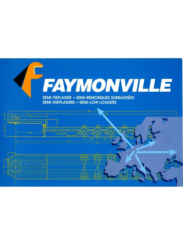 25-3919 faymonville semi-remorques surbaissées