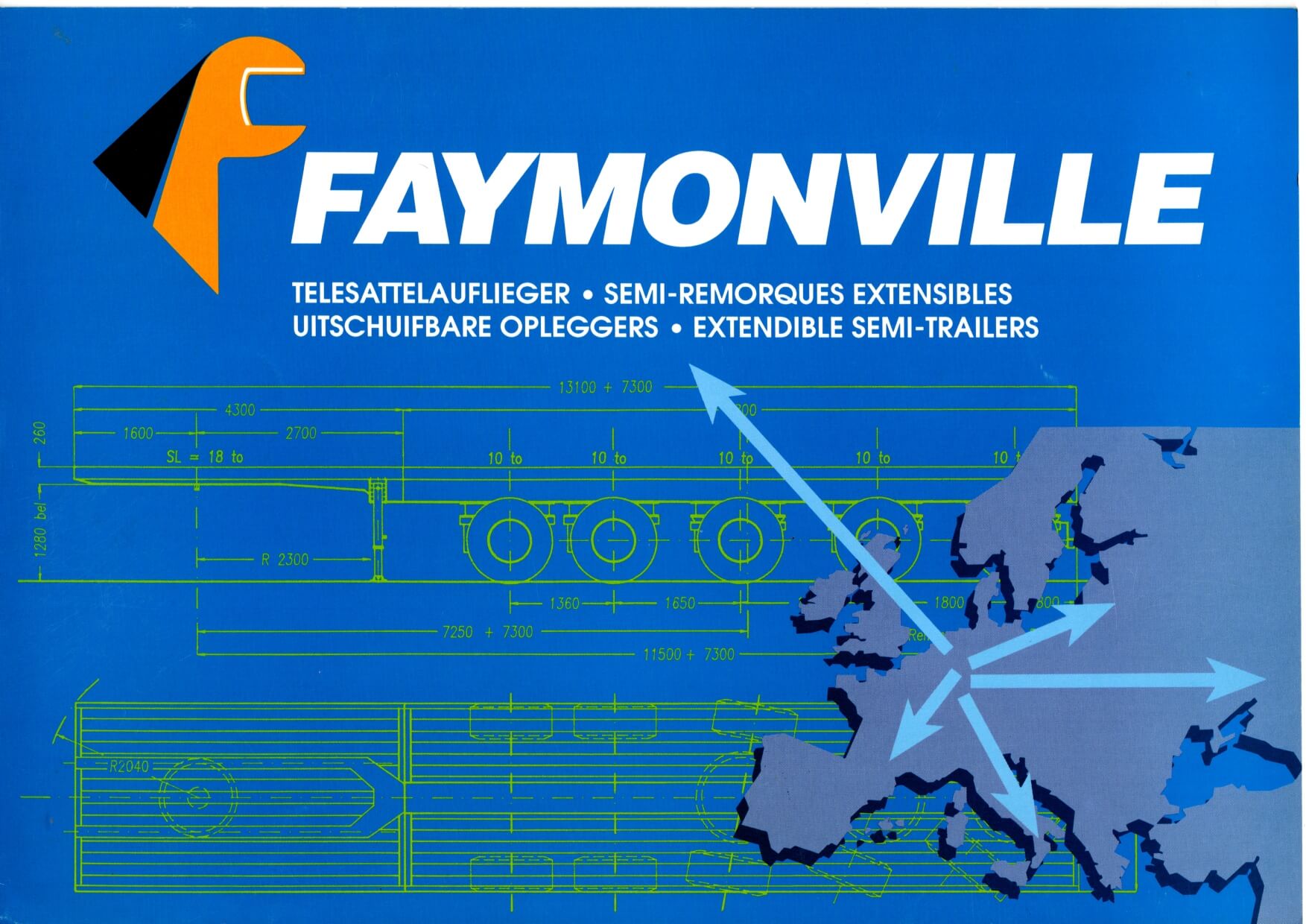25-3920 Faymonville semi-remorques extensibles