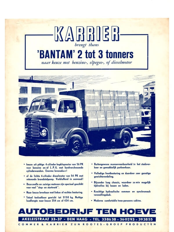 25-4012 karrier bantam
