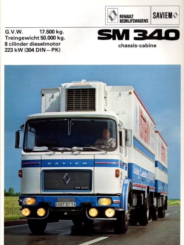 25-4146 saviem sm 340 (document nl)