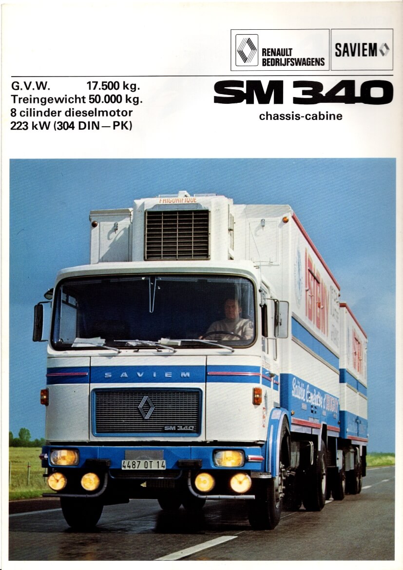 25-4146 Saviem SM 340 (document NL)