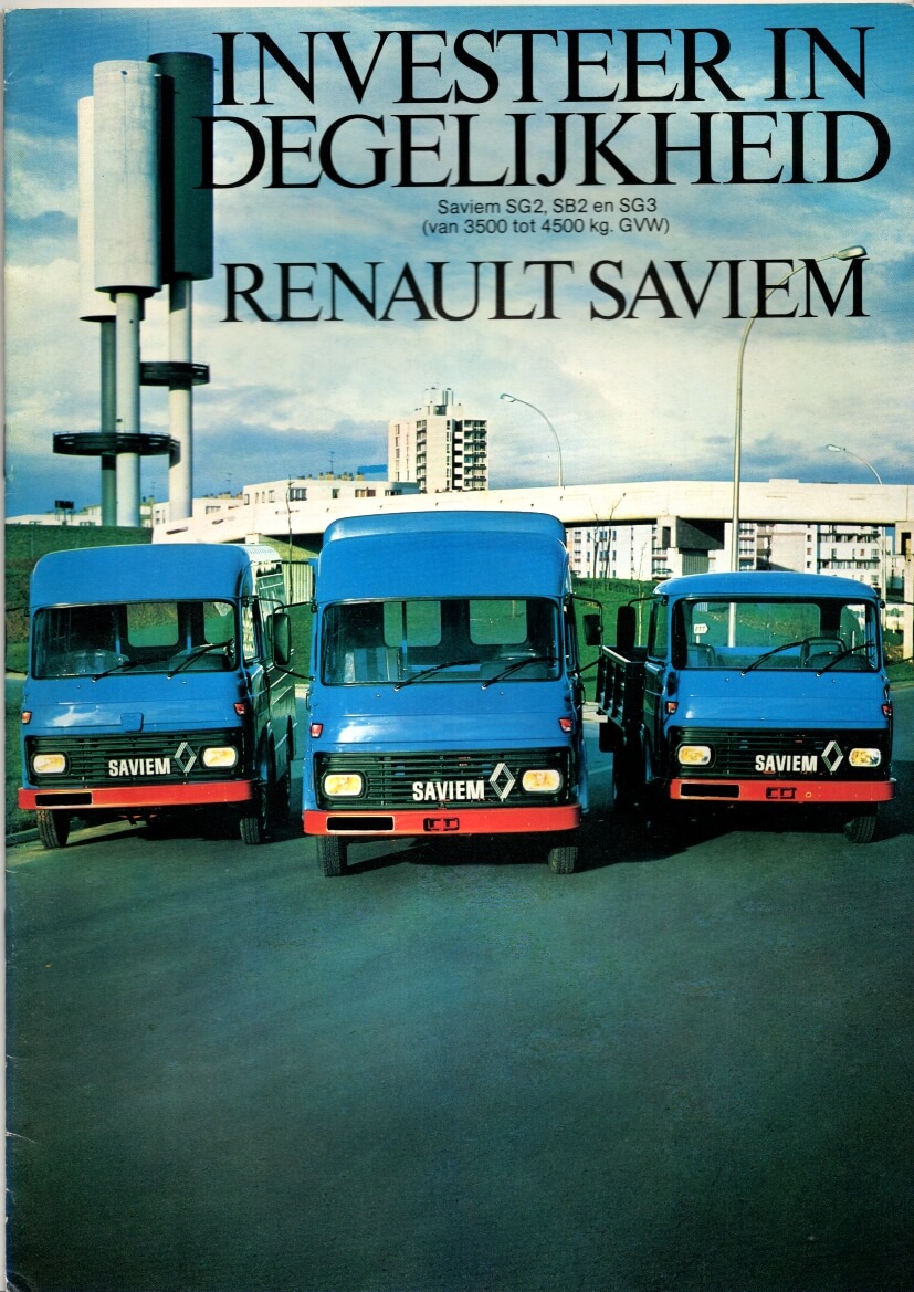 25-4147 Saviem SG 2 / SB 2 / SG 3 (document NL)