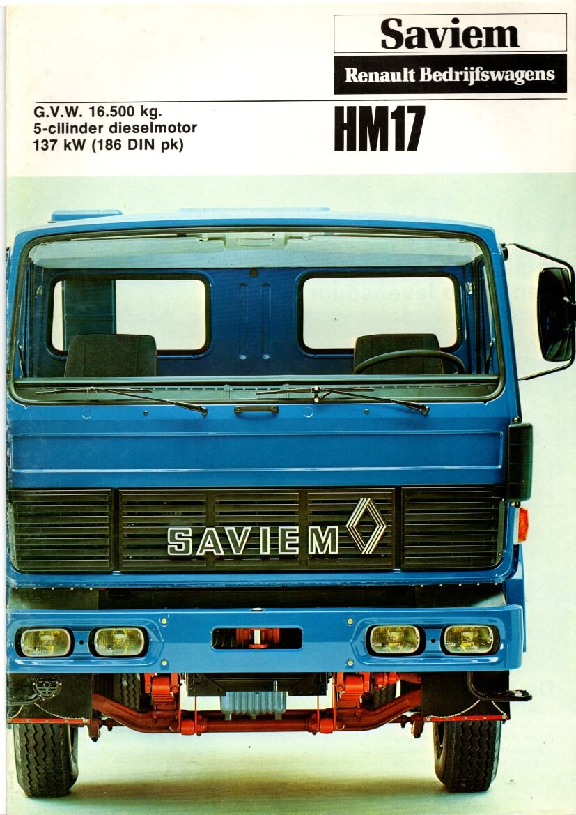 25-4149 Saviem HM 17 (document NL)
