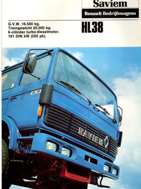 25-4151 saviem hl 38 (document nl)