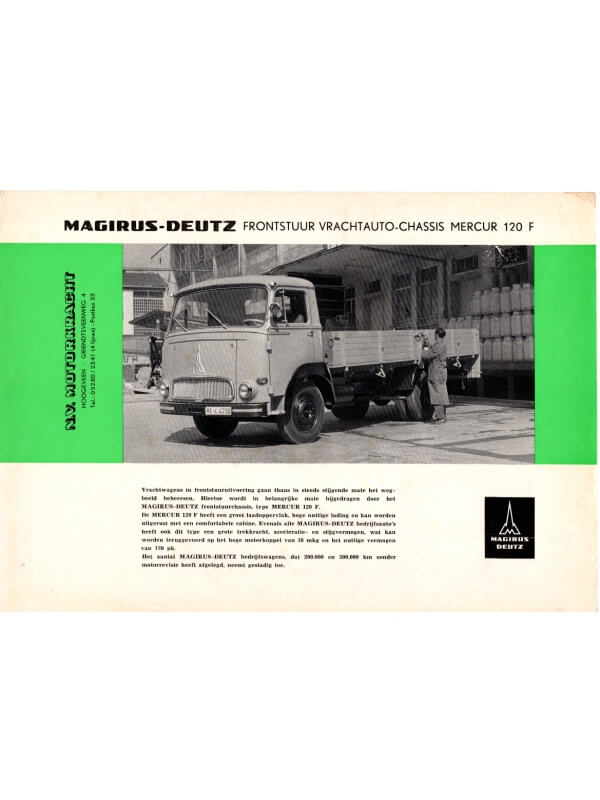 26-0114 magirus-deutz mercur 120 f