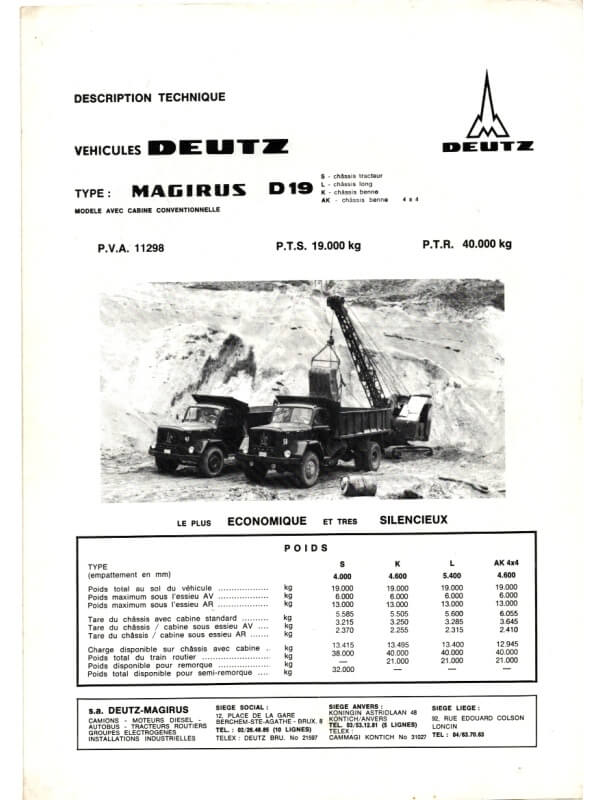 26-0118 magirus-deutz d 19