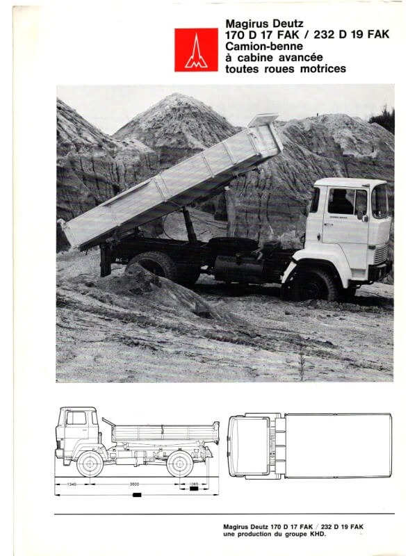 26-0126 magirus-deutz 170 d 17 fak / 232 d 19 fak