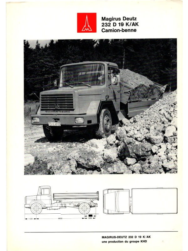 26-0128 magirus-deutz 232 d 19 k/ak