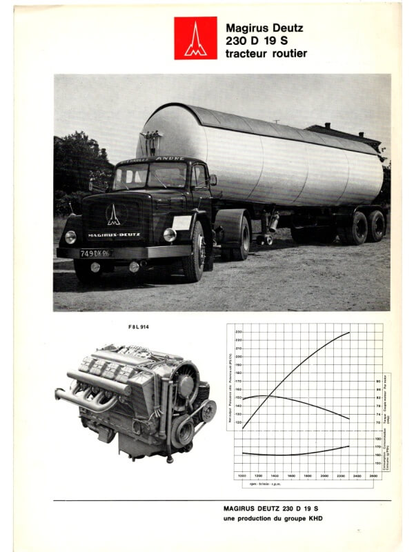 26-0130 magirus-deutz 230 d 19 s