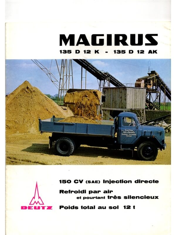 26-0131 magirus-deutz 135 d 12 k / 135 d 12 ak
