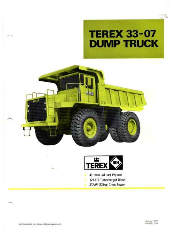 26-0528 terex 33-07