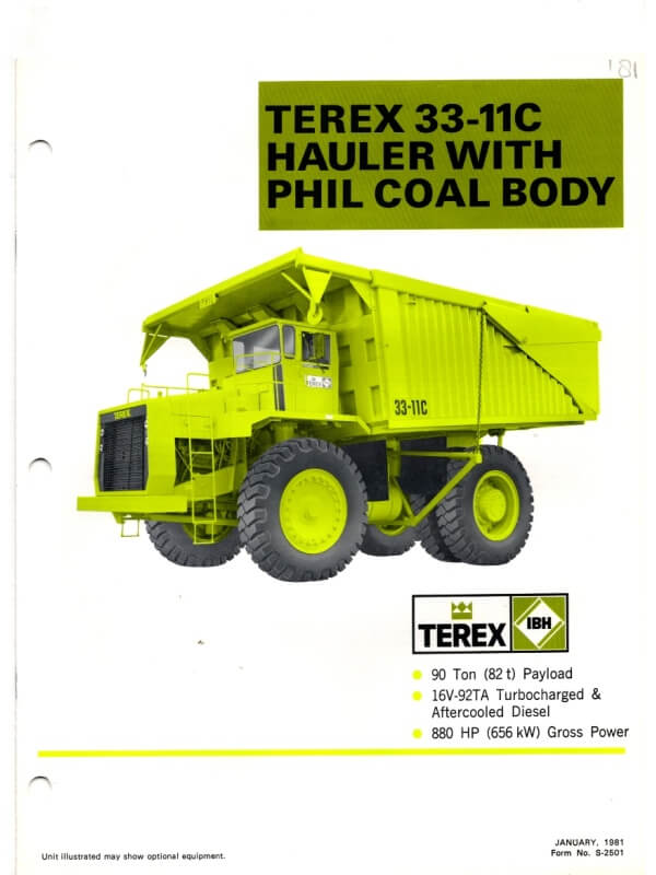 26-0533 terex 33-11c