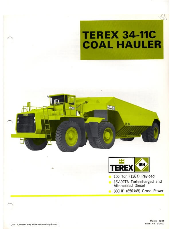 26-0535 terex 34-11c