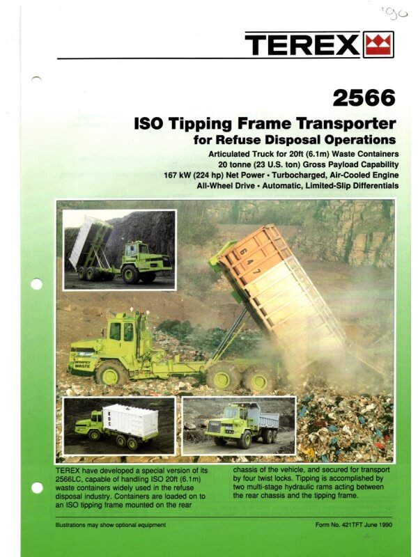 26-0539 terex 2566