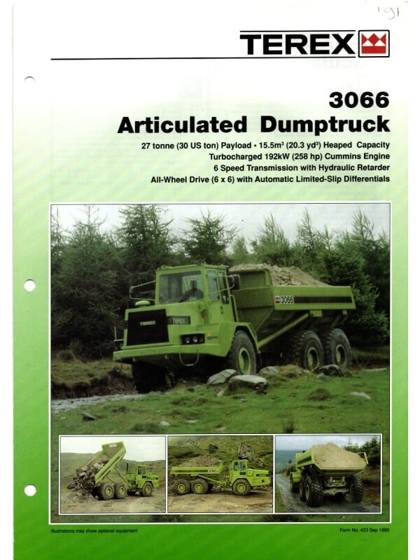 26-0542 terex 3066