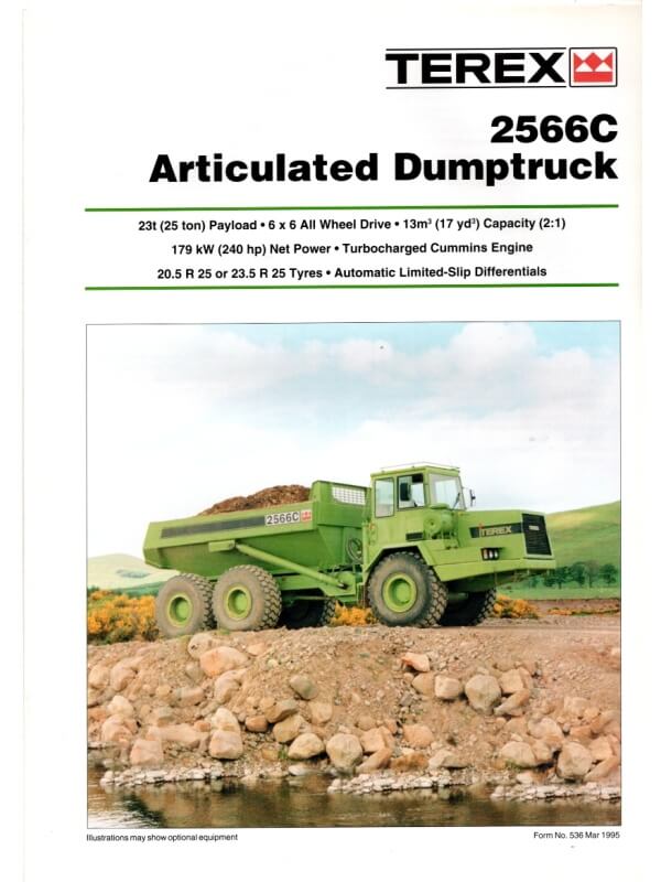 26-0549 terex 2566c