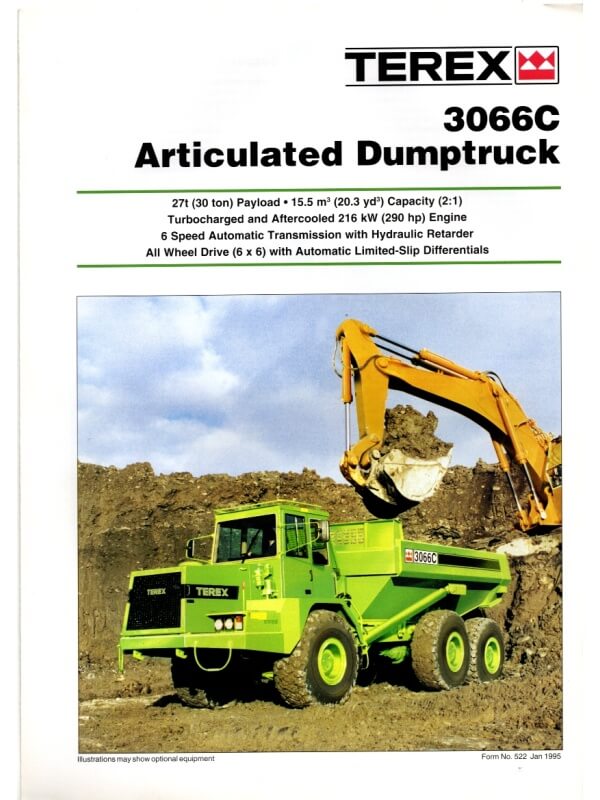 26-0551 terex 3066c