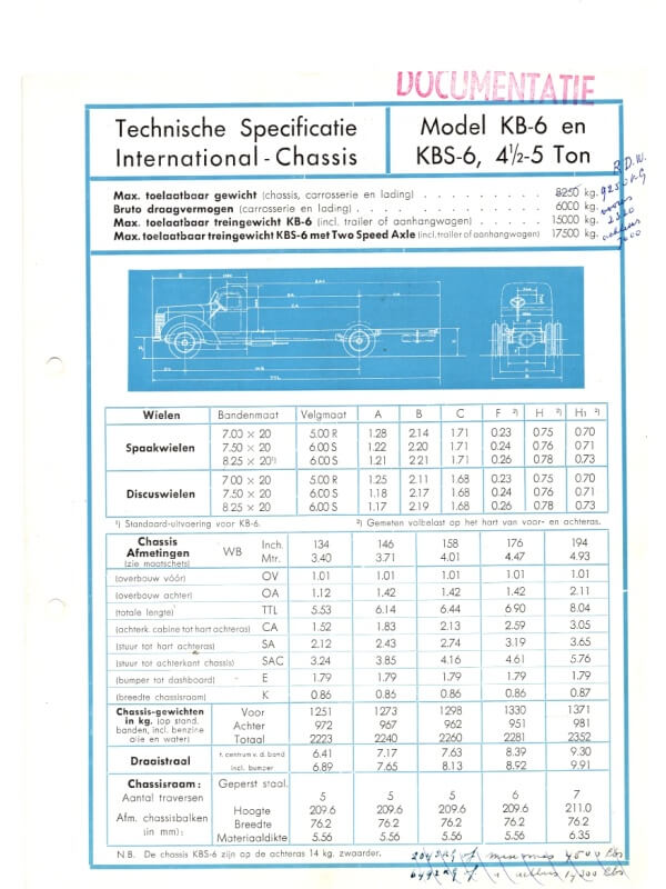 26-0592 international kb-6 / kbs-6