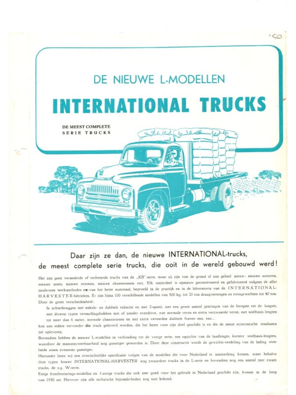 26-0599 international modèle l