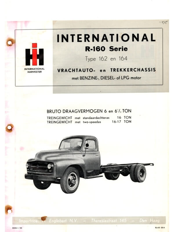 26-0600 international série r-160