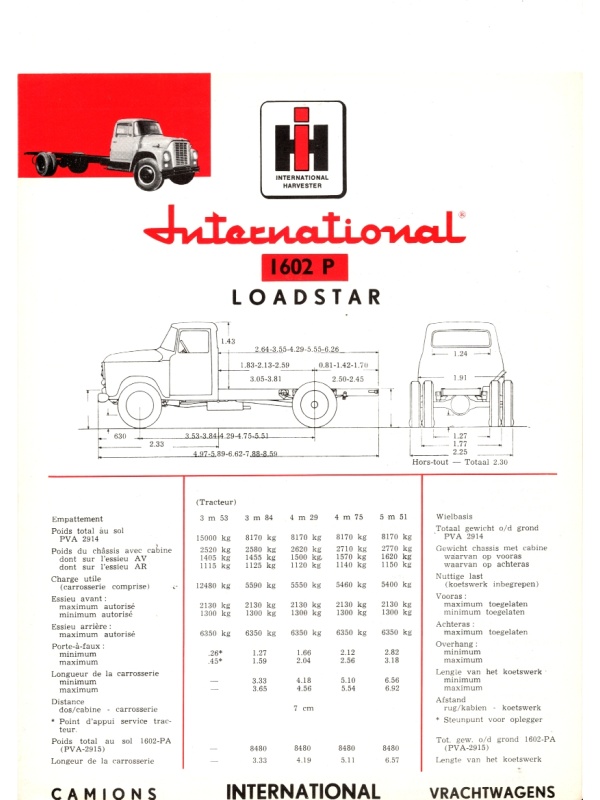 26-0657 international loadstar 1602-p