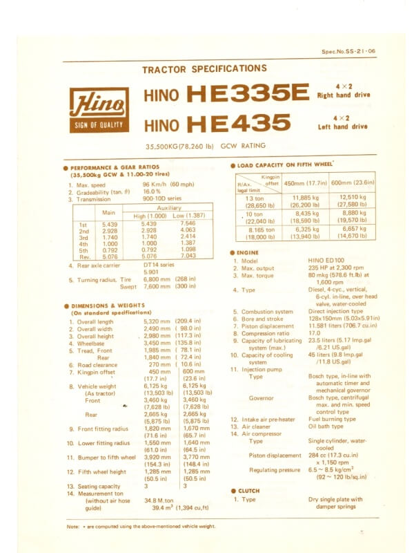 26-1248 hino he335e / he435