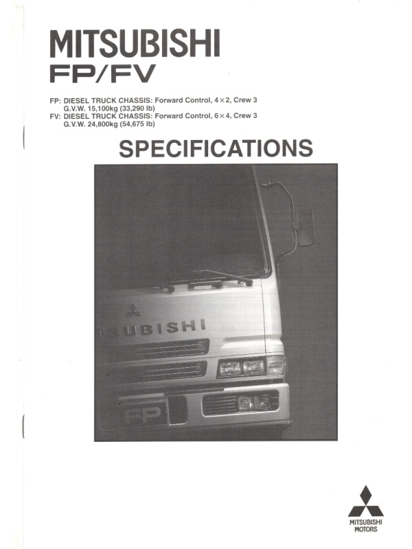 26-3133 mitsubishi fp / fv