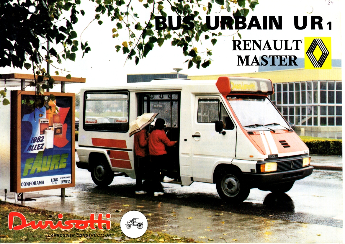 26-3292 Durisotti bus urbain UR 1 (Renault Master)