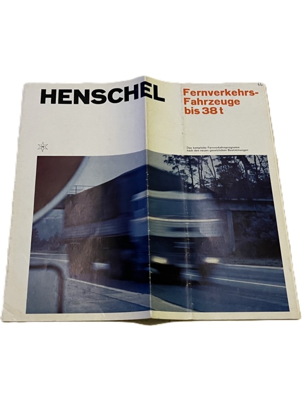 26-5316 henschel véhicules de transport longue distance jusqu'à 38 t
