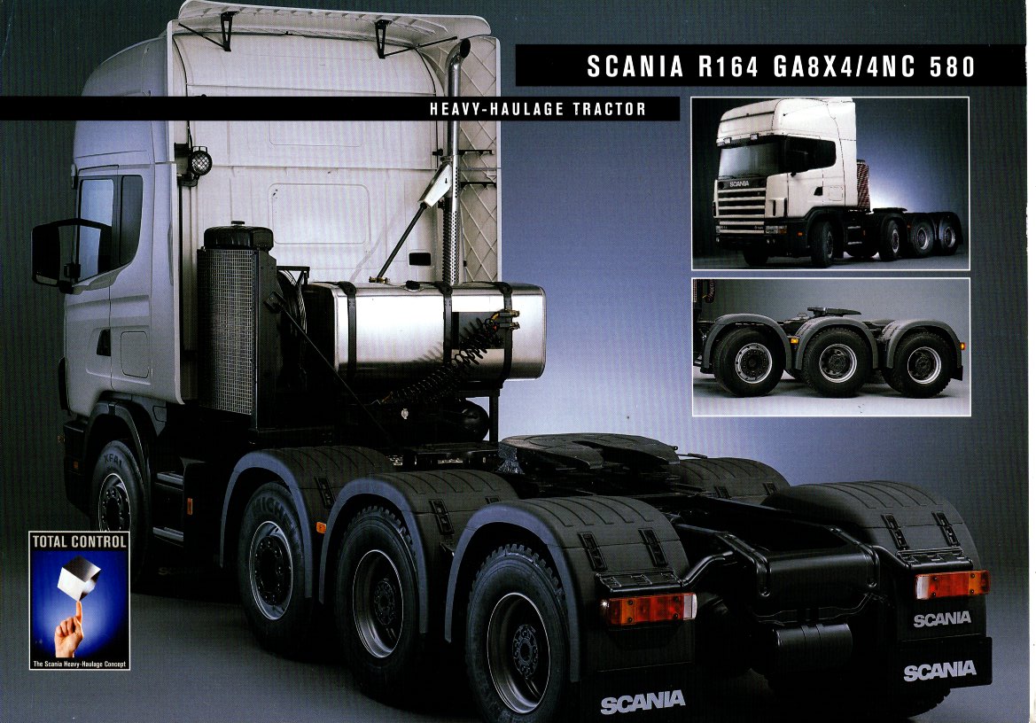 26-5106 Scania R164 GA 8×4/4 NC 580